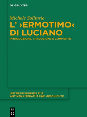 cover image of L' ›Ermotimo  di Luciano